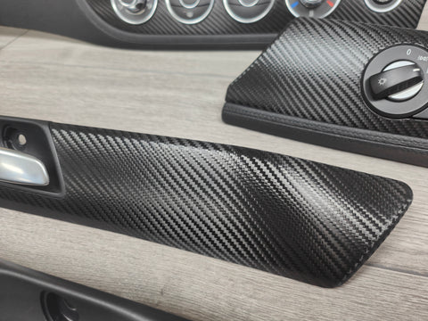 BMW Z4 E89 INTERIOR TRIM SET - TEXTURED PREMIUM BLACK CARBON