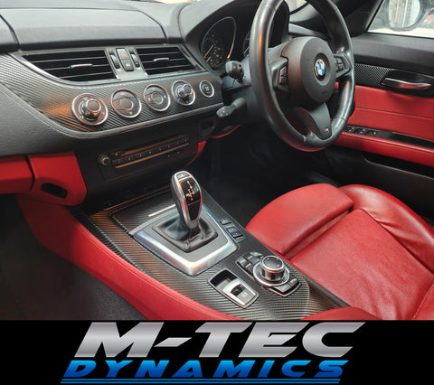 BMW Z4 E89 INTERIOR WRAPPING SERVICE - TEXTURED CARBON