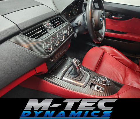 BMW Z4 E89 INTERIOR WRAPPING SERVICE - TEXTURED CARBON