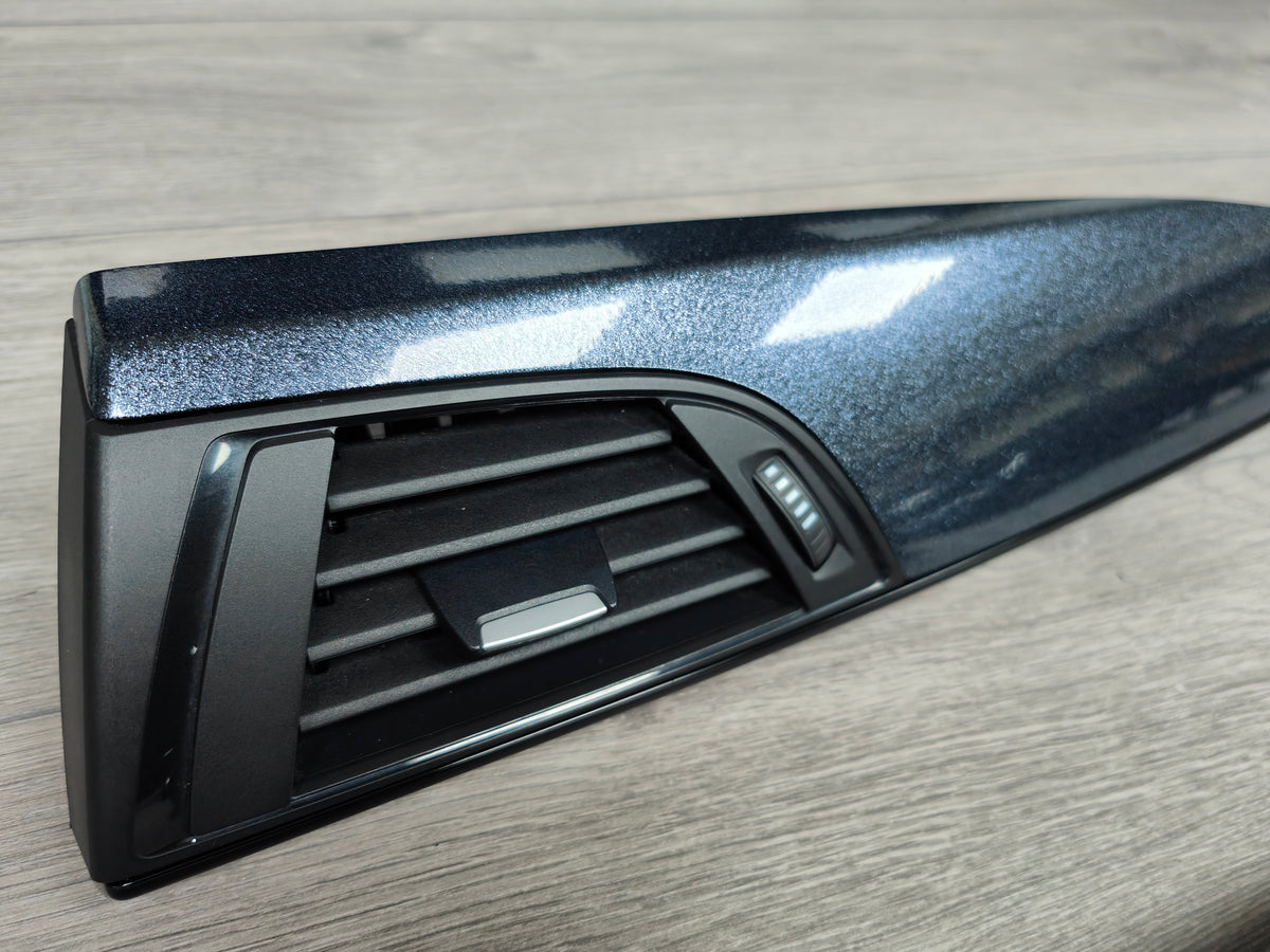 BMW F20 F21 F22 INTERIOR TRIM SET - METALLIC SPARKLE GREY / GLOSS BLACK ACCENT