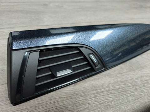 BMW F20 F21 F22 INTERIOR TRIM SET - METALLIC SPARKLE GREY / GLOSS BLACK ACCENT (#4)