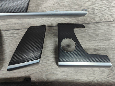 BMW X5 E70 INTERIOR TRIM SET - BLACK 3D CARBON