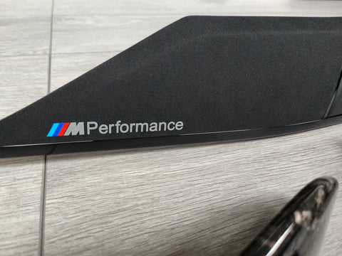 BMW F32 COUPE INTERIOR TRIM SET - FORGED CARBON / BLACK ALCANTARA (CUSTOM)