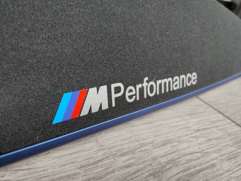 BMW F20 INTERIOR TRIM SET - 3D CARBON / ALCANTARA / BLUE ACCENT