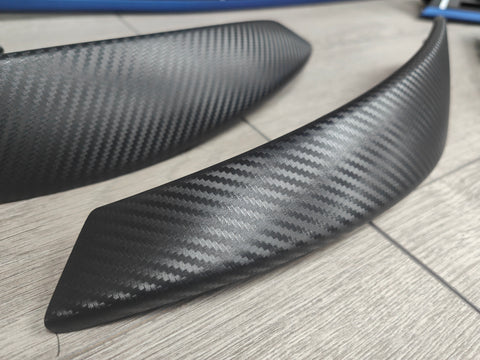BMW F33 CONVERTIBLE LCI INTERIOR TRIM SET - 3D CARBON / BLUE ACCENT