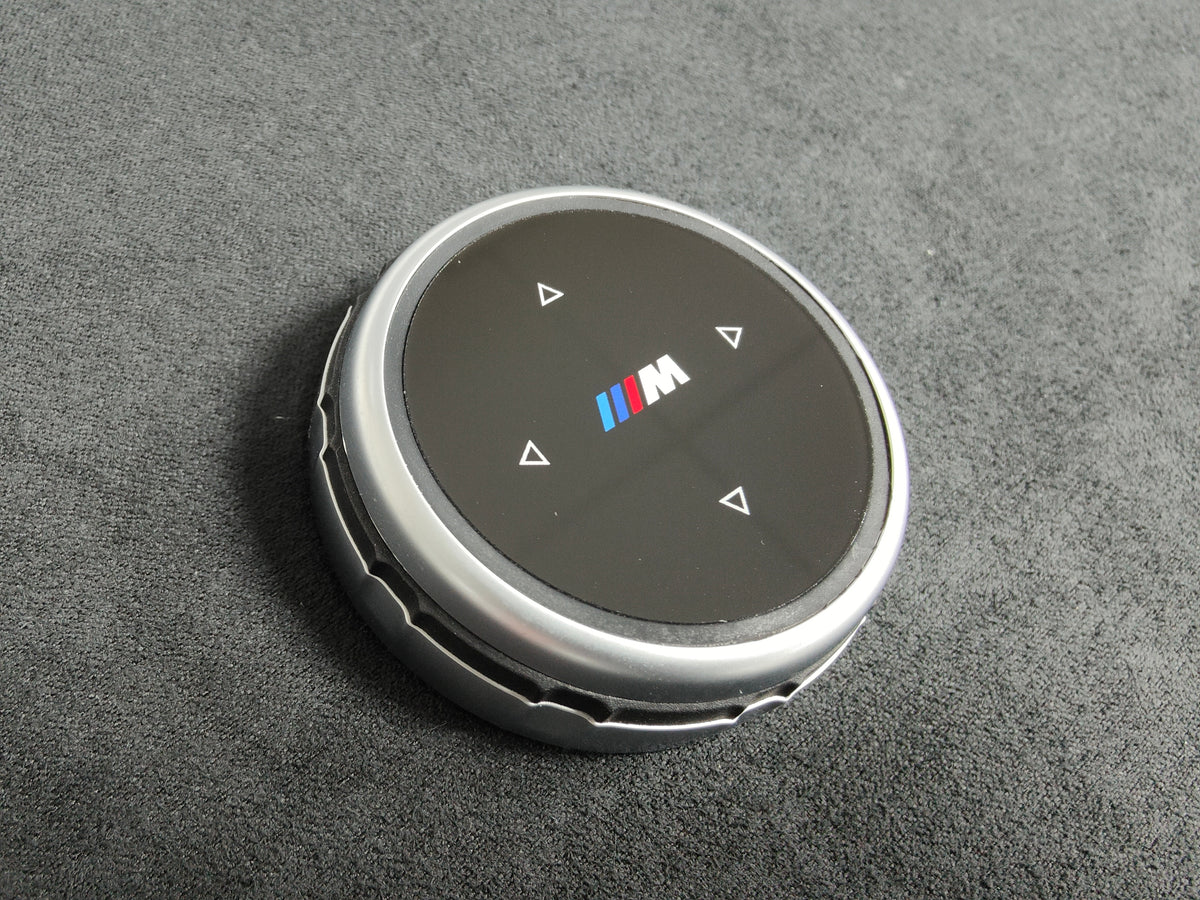 BMW E9X E6X F2X F3X CIC LCI I-DRIVE CONTROLLER COVER M LOGO