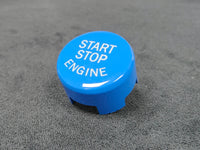 BMW F-SERIES BLUE ENGINE START BUTTON - 1/2/3/4/5/6 SERIES F2X F3X F8X M3 M4 M5 M6 F30 F32 F80 F82