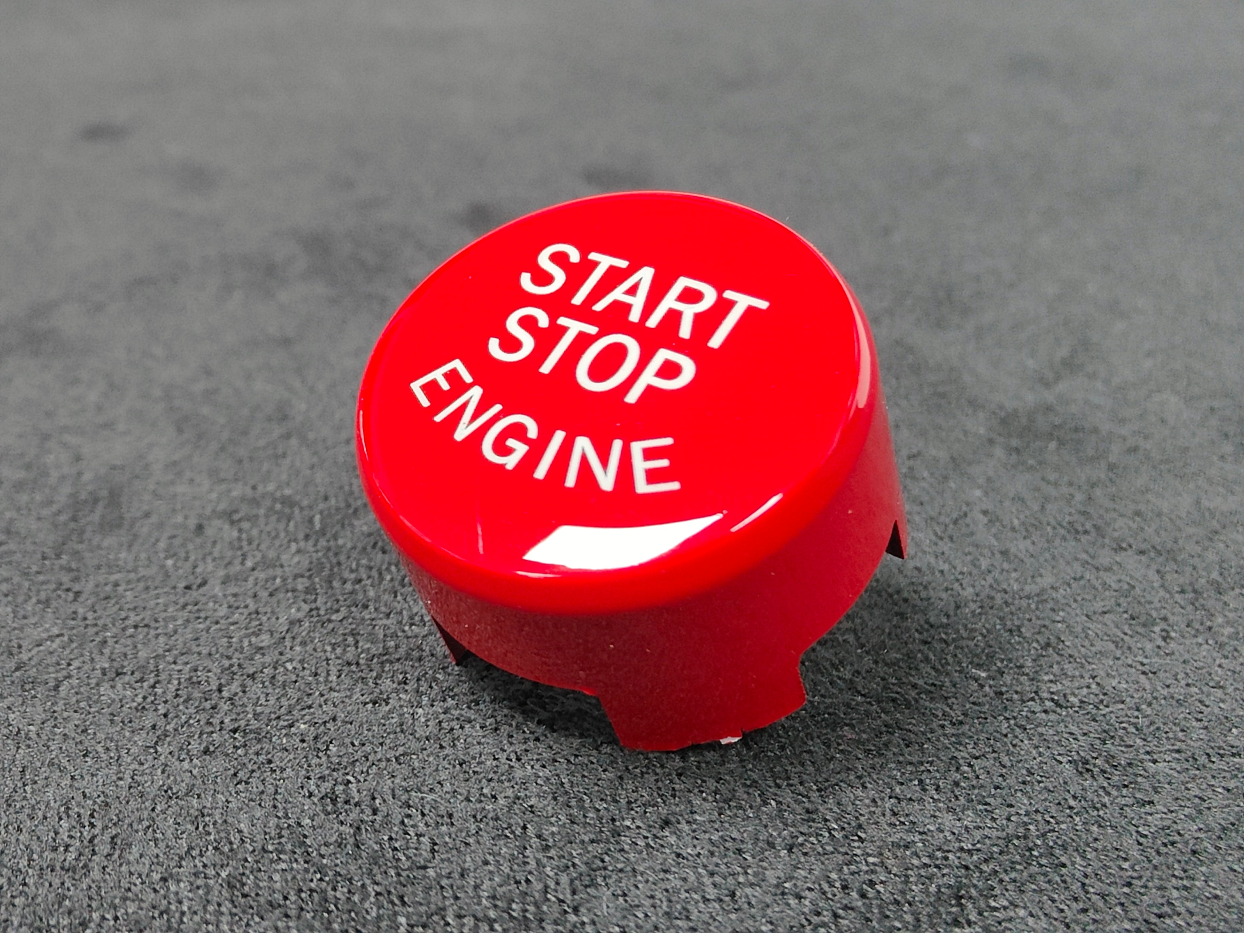 BMW F-SERIES RED ENGINE START BUTTON - 1/2/3/4/5/6 SERIES - F2X F3X F8X M3 M4 M5 M6