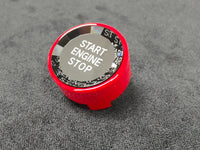 BMW F-SERIES RED (CRYSTAL) ENGINE START BUTTON - 1/2/3/4/5/6 SERIES - F2X F3X F8X M3 M4 M5 M6 F30 F32 F80 F82