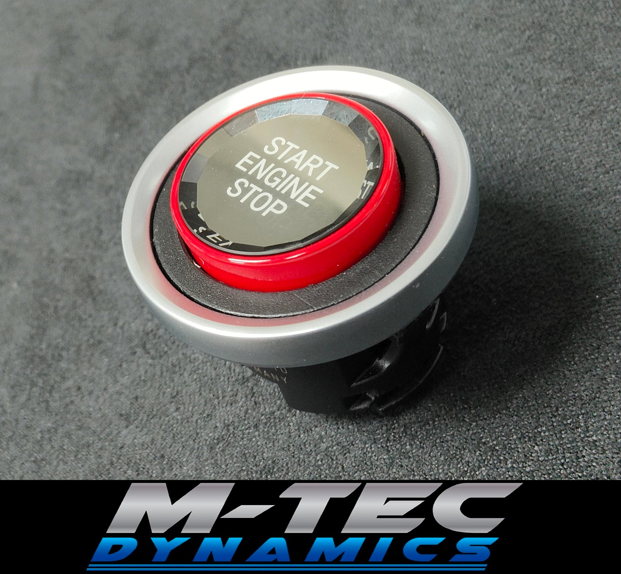 BMW E9X SERIES LCI (RED) CRYSTAL ENGINE START BUTTON - E90 E92 E93 M3 / E89 Z4