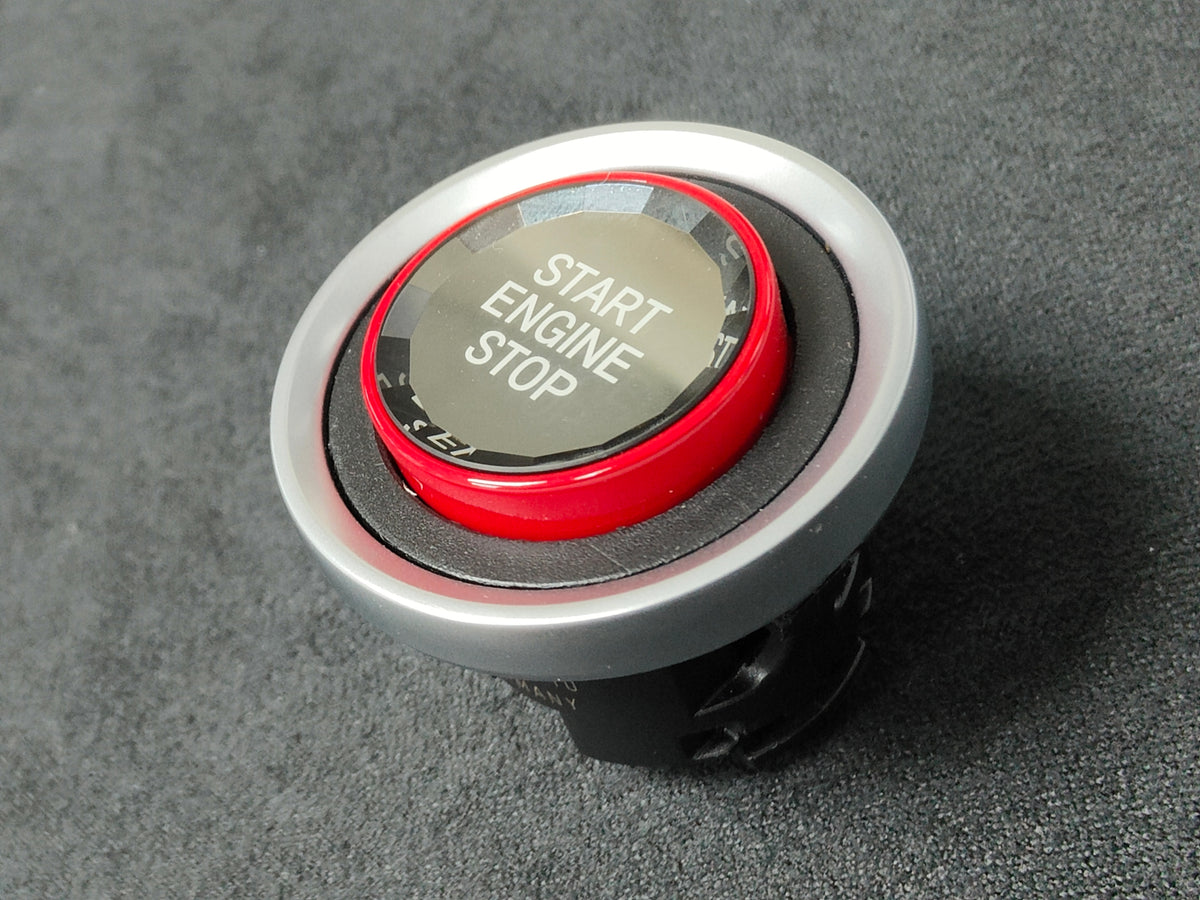 BMW E9X SERIES LCI (RED) CRYSTAL ENGINE START BUTTON - E90 E92 E93 M3 / E89 Z4