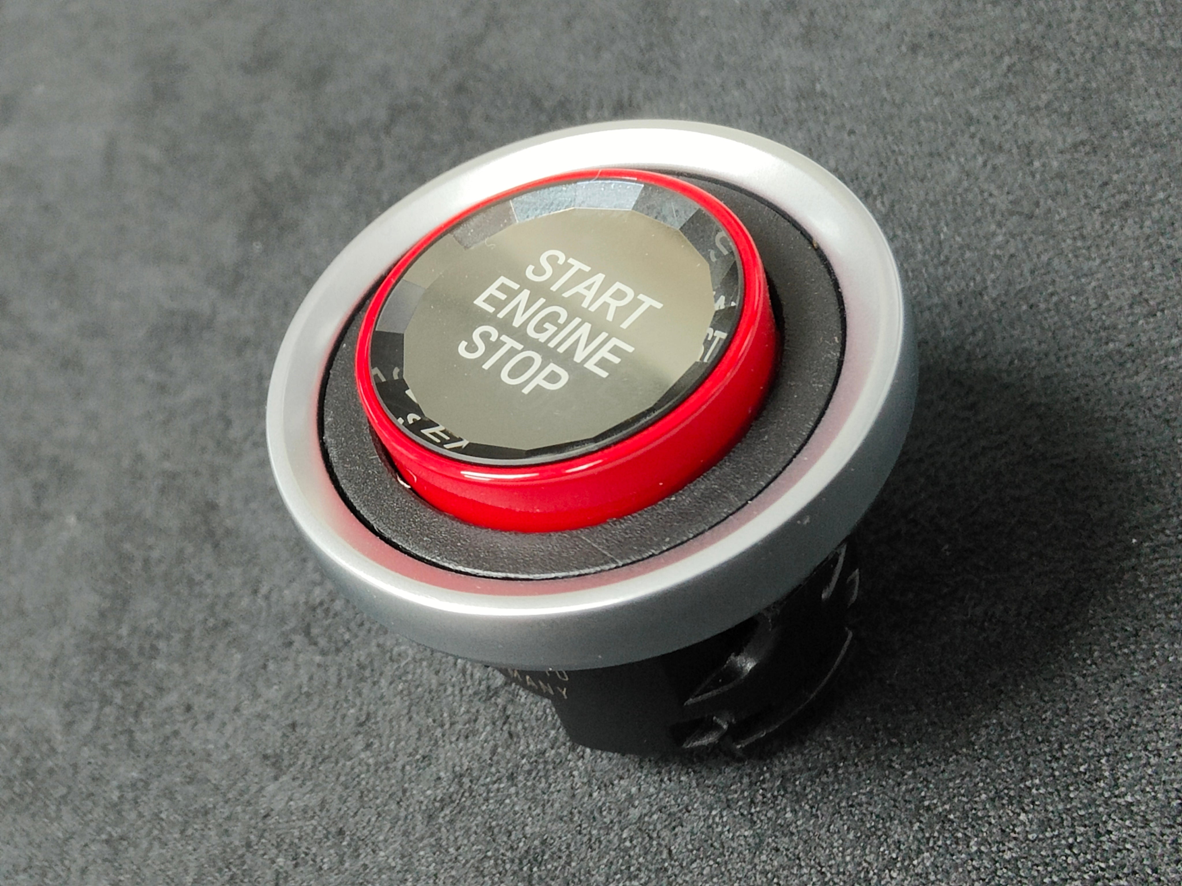 BMW E9X SERIES LCI (RED) CRYSTAL ENGINE START BUTTON - E90 E92 E93 M3 / E89 Z4