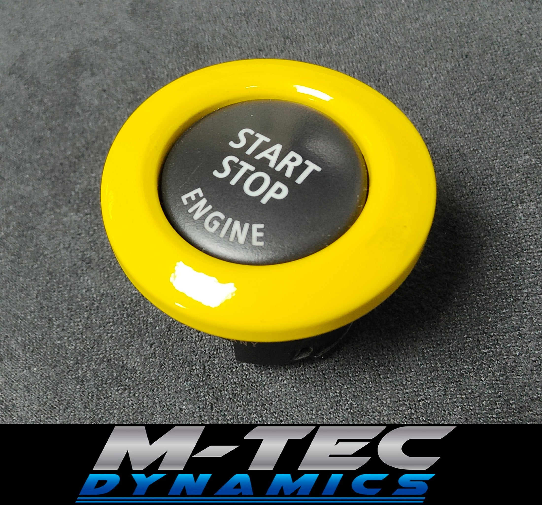 BMW E9X SERIES (YELLOW) ENGINE START BUTTON - E90 E92 E93 M3 / E89 Z4