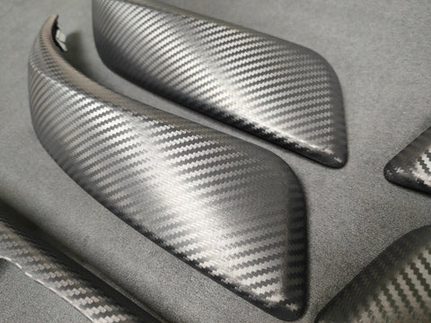 BMW F20 INTERIOR TRIM SET - 3D CARBON / GLOSS BLACK ACCENT