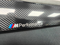 BMW F21 / F22 INTERIOR TRIM SET - ULTRA GLOSS CARBON / BLACK ACCENT