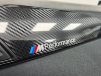 BMW F21 / F22 INTERIOR TRIM SET - ULTRA GLOSS CARBON / BLACK ACCENT