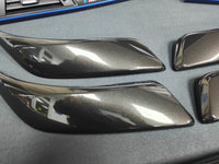 BMW F20 INTERIOR TRIM SET - METALLIC BLACK / BLUE ACCENT