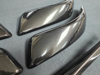BMW F20 INTERIOR TRIM SET - METALLIC BLACK / BLUE ACCENT