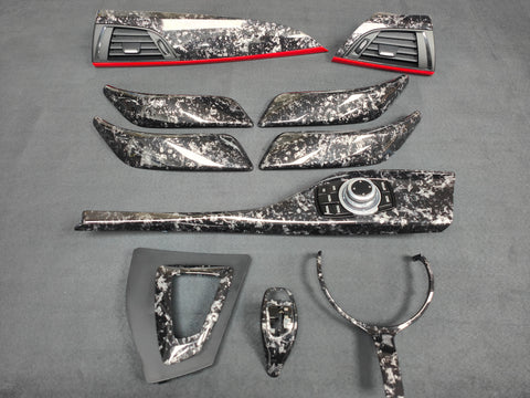 WRAPPING SERVICE - BMW F2X INTERIOR TRIM SET 3M FORGED CARBON (CUSTOM) F20 F21 F22
