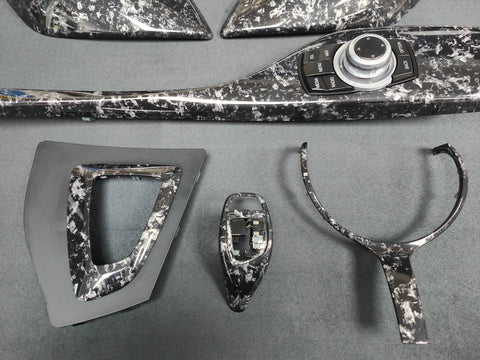WRAPPING SERVICE - BMW F2X INTERIOR TRIM SET 3M FORGED CARBON (CUSTOM) F20 F21 F22