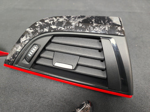 WRAPPING SERVICE - BMW F2X INTERIOR TRIM SET 3M FORGED CARBON (CUSTOM) F20 F21 F22