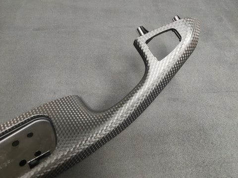 BMW E46 COUPE / CONVERTIBLE CARBON CUBE FRONT DOOR TRIM (PASSENGER)