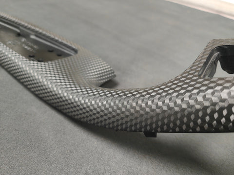 BMW E46 COUPE / CONVERTIBLE CARBON CUBE FRONT DOOR TRIMS (PAIR)