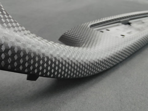 BMW E46 COUPE / CONVERTIBLE CARBON CUBE FRONT DOOR TRIMS (PAIR)