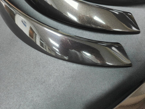 BMW F30 F31 INTERIOR TRIM SET - METALLIC BLACK / BLUE ACCENT F34 F36