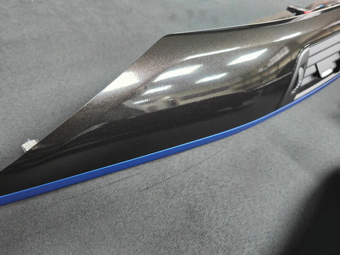BMW F30 F31 INTERIOR TRIM SET - METALLIC BLACK / BLUE ACCENT F34 F36