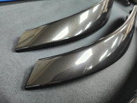 BMW F30 F31 F36 LCI INTERIOR TRIM SET - METALLIC BLACK / BLUE ACCENT