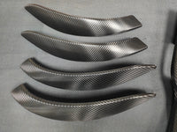 BMW F30 F31 F36 F80 LCI INTERIOR TRIM SET - TEXTURED CARBON / RED ACCENT TRIM