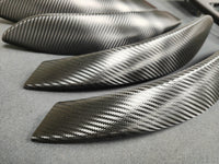 BMW F30 F31 F36 F80 LCI INTERIOR TRIM SET - TEXTURED CARBON / RED ACCENT TRIM