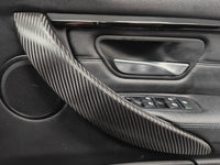BMW F32 COUPE INTERIOR TRIM SET - TEXTURED CARBON / RED ACCENT