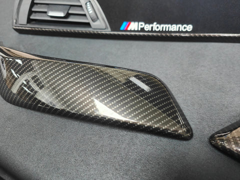 BMW F21 F22 INTERIOR TRIM SET - PERFORMANCE STYLE / HIGH GLOSS CARBON / ALCANTARA (MTD-HG)