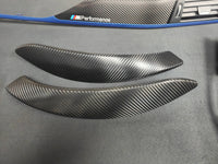 BMW F32 COUPE LCI INTERIOR TRIM SET - TEXTURED CARBON / BLUE ACCENT