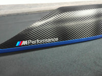 BMW F32 COUPE LCI INTERIOR TRIM SET - TEXTURED CARBON / BLUE ACCENT