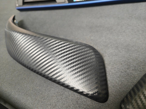 BMW F21 F22 INTERIOR TRIM SET - 3D CARBON / ALCANTARA / BLUE ACCENT