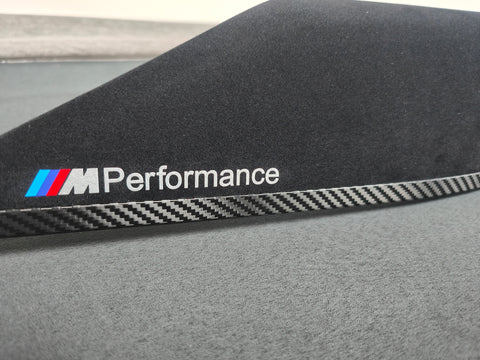 WRAPPING SERVICE - BMW F8X M3 M4 PERFORMANCE STYLE INTERIOR TRIM SET - TEXTURED CARBON