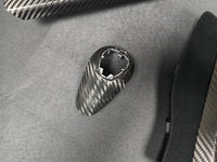 WRAPPING SERVICE - BMW F8X M3 M4 INTERIOR TRIM SET PERFORMANCE STYLE - TEXTURED CARBON / ALCANTARA