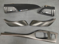 BMW F23 CONVERTIBLE PERFORMANCE STYLE INTERIOR TRIM SET - TEXTURED CARBON