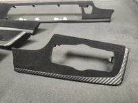 BMW F10 F11 M5 PERFORMANCE STYLE 3D BLACK CARBON INTERIOR TRIM SET