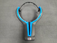 BMW F-SERIES ///M LEATHER / BLUE STEERING WHEEL TRIM - M2 M3 M4 M5 M6