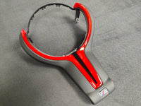 BMW F-SERIES ///M LEATHER / RED STEERING WHEEL TRIM - M2 M3 M4 M5 M6