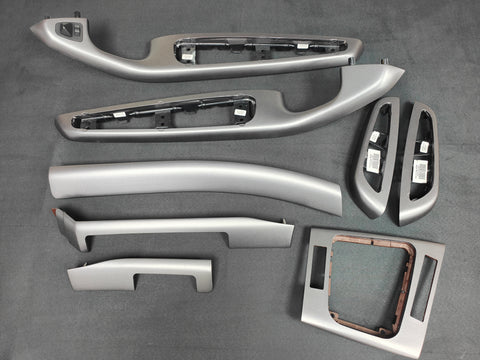 BMW E46 CONVERTIBLE INTERIOR TRIM SET - SHADOW GREY