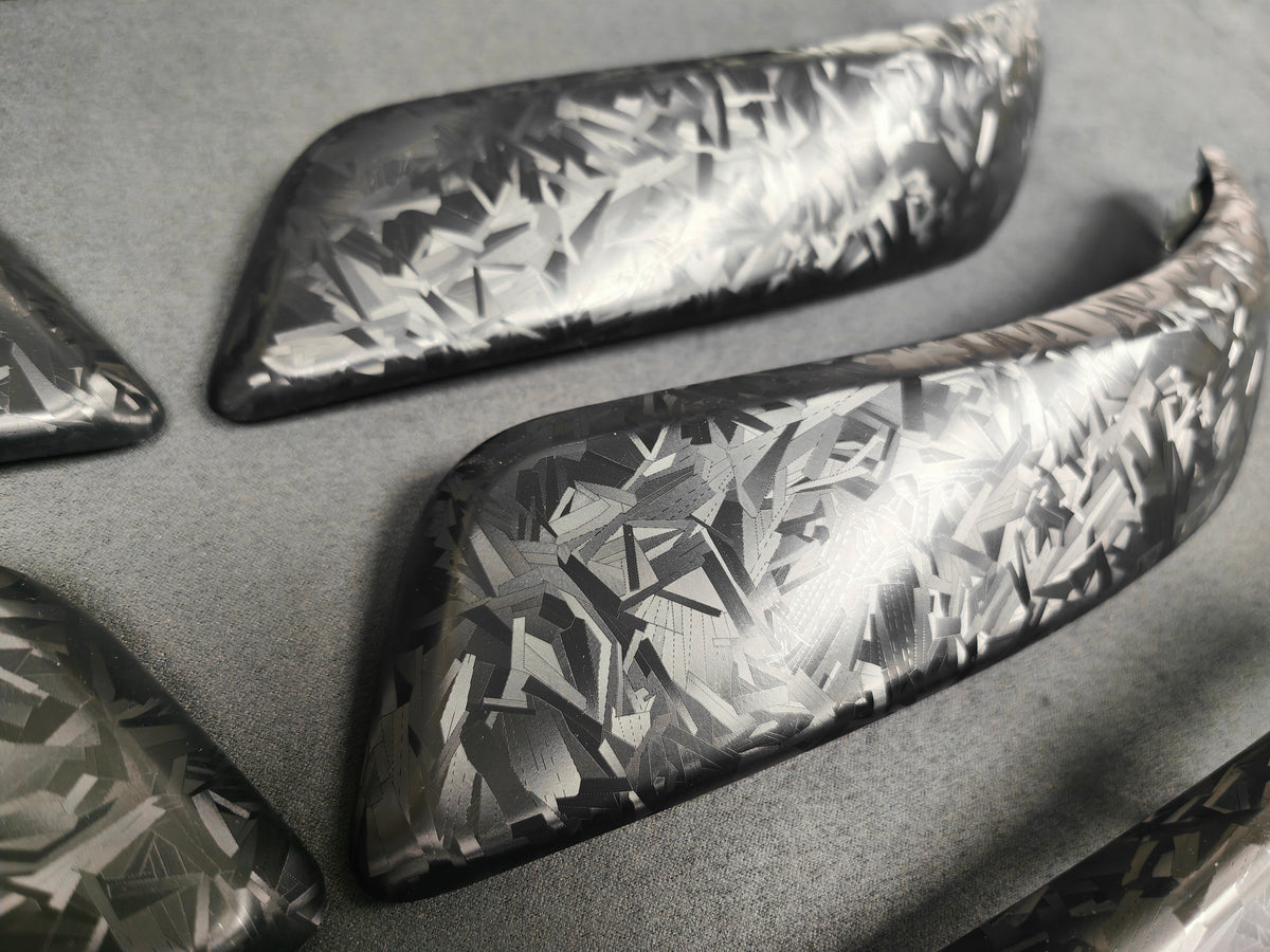 WRAPPING SERVICE - BMW F20 F21 F22 F23 LCI-2 CUSTOM INTERIOR TRIM SET - FORGED CARBON / ALCANTARA