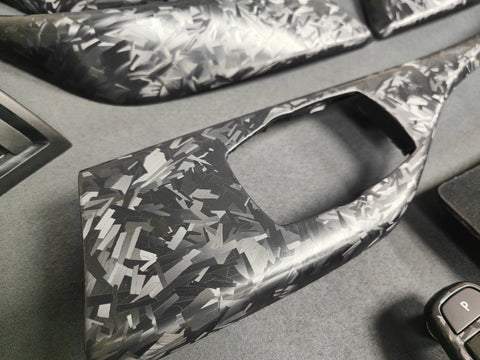 BMW F20 F21 F22 F23 LCI-2 CUSTOM INTERIOR TRIM SET - FORGED CARBON - WRAPPING SERVICE