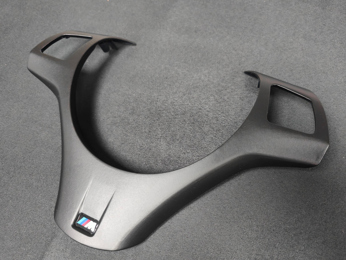 WRAPPING SERVICE - BMW E90 E92 E93 M-SPORT/M3 STEERING WHEEL COVER TRIM