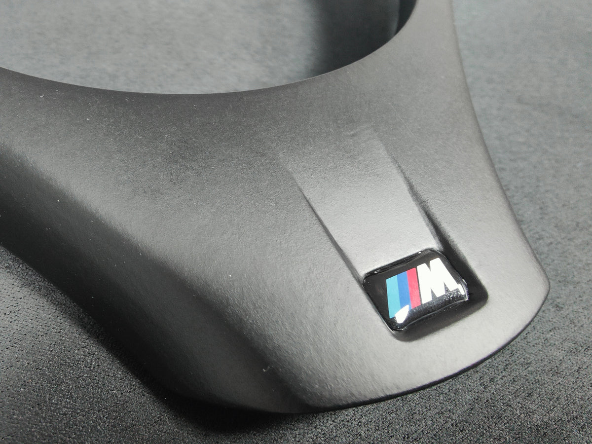 WRAPPING SERVICE - BMW E90 E92 E93 M-SPORT/M3 STEERING WHEEL COVER TRIM