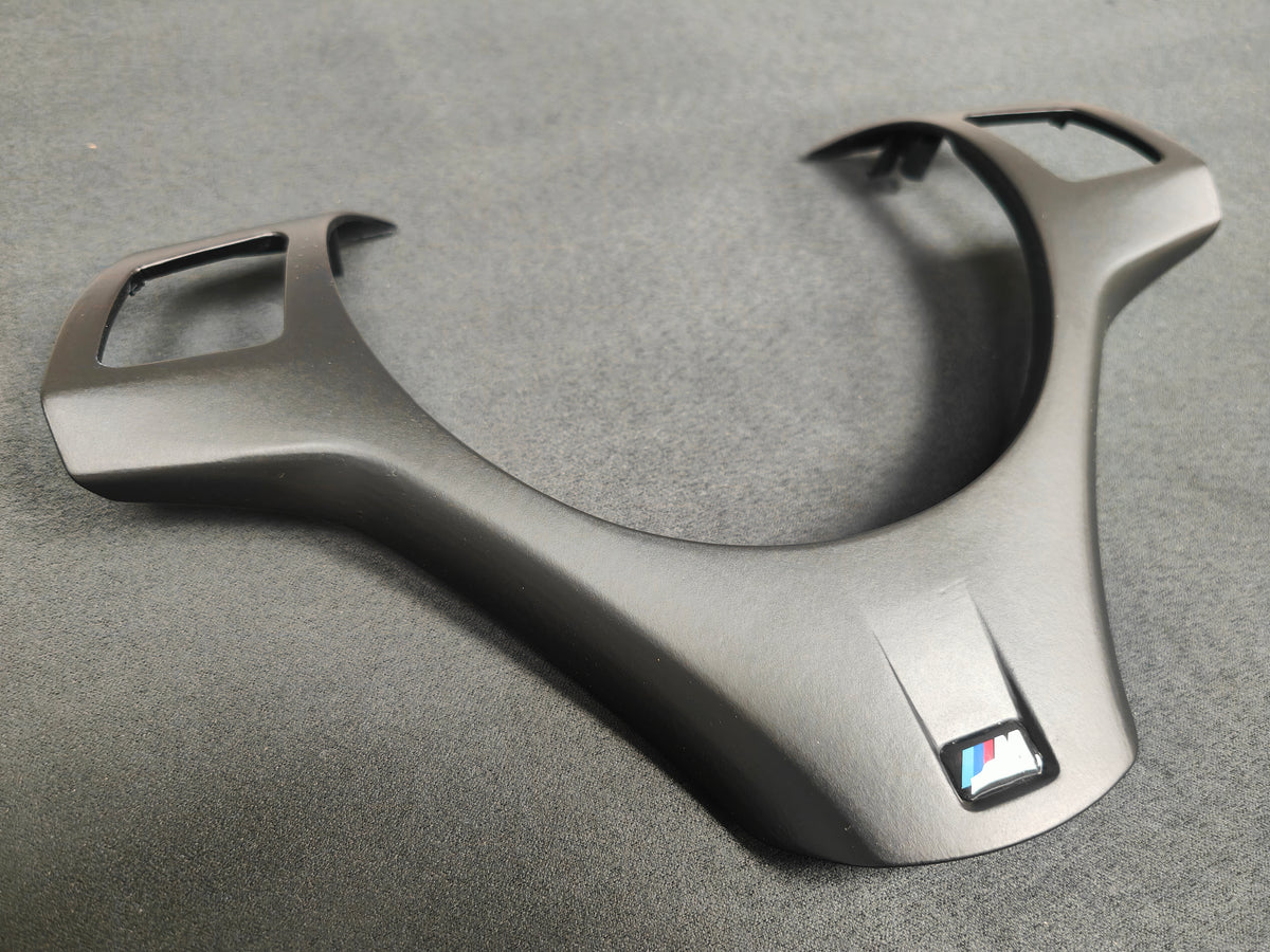 WRAPPING SERVICE - BMW E90 E92 E93 M-SPORT/M3 STEERING WHEEL COVER TRIM